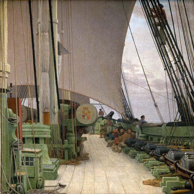 Corvette Najadens-Starboard Battery